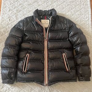 Kids Size 10 (140cm) Navy Blue Moncler GIUBBOTTO GASTON GASTON JACKET.